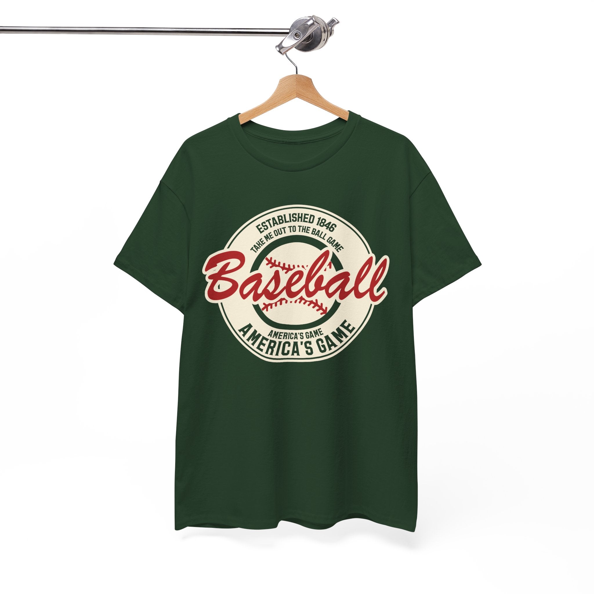 Vintage 'America's Game' Baseball T-Shirt — Retro Baseball Fan Tee