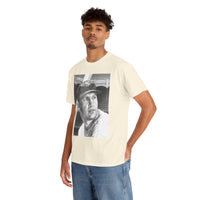 Vintage Baseball Portrait T-Shirt – Classic Retro Player Tee