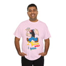 Retro Cartoon 'I Yam What I Yam' Graphic Tee
