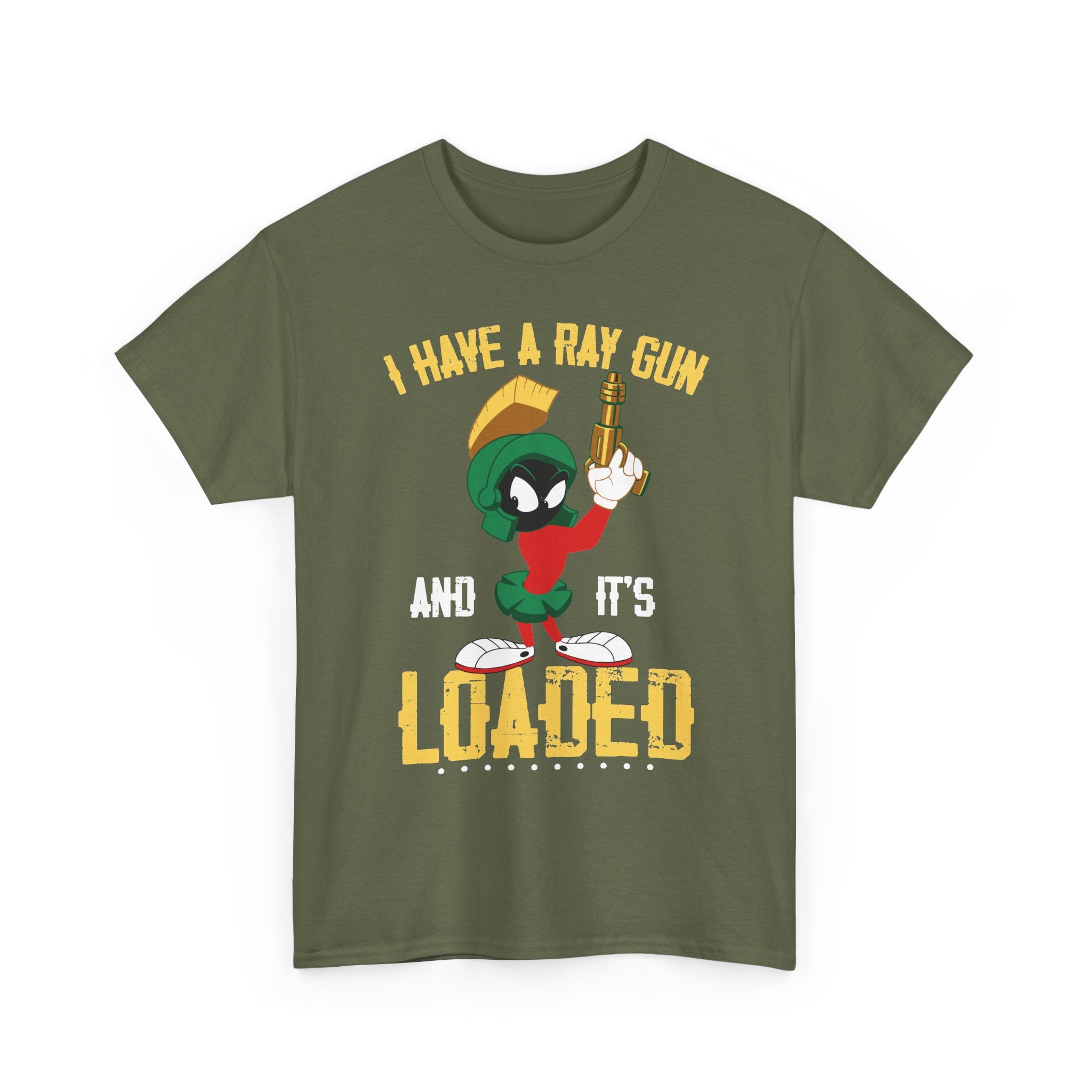 Marvin the Martian "I Have a Ray Gun and It's Loaded" T-Shirt