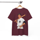 Vintage New York Yankees Baseball Player T-Shirt – Retro Batter Graphic Tee