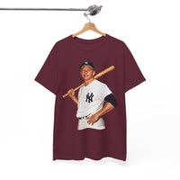 Vintage New York Yankees Baseball Player T-Shirt – Retro Batter Graphic Tee