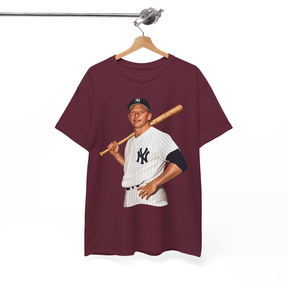 Vintage New York Yankees Baseball Player T-Shirt – Retro Batter Graphic Tee
