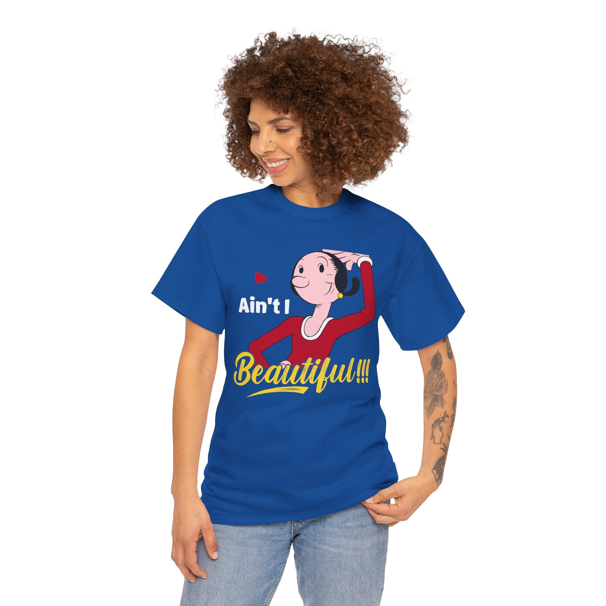 Ain't I Beautiful!!! T-Shirt — Retro Pin-Up Graphic Tee