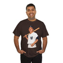Vintage New York Yankees Baseball Player T-Shirt – Retro Batter Graphic Tee