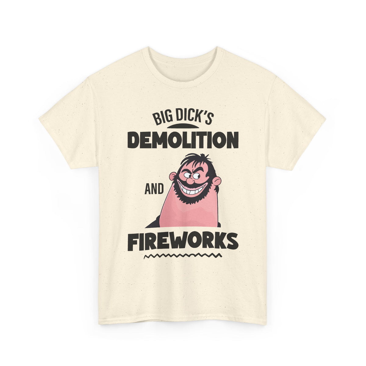 Demolition and Fireworks T-Shirt — Funny Parody Graphic Tee