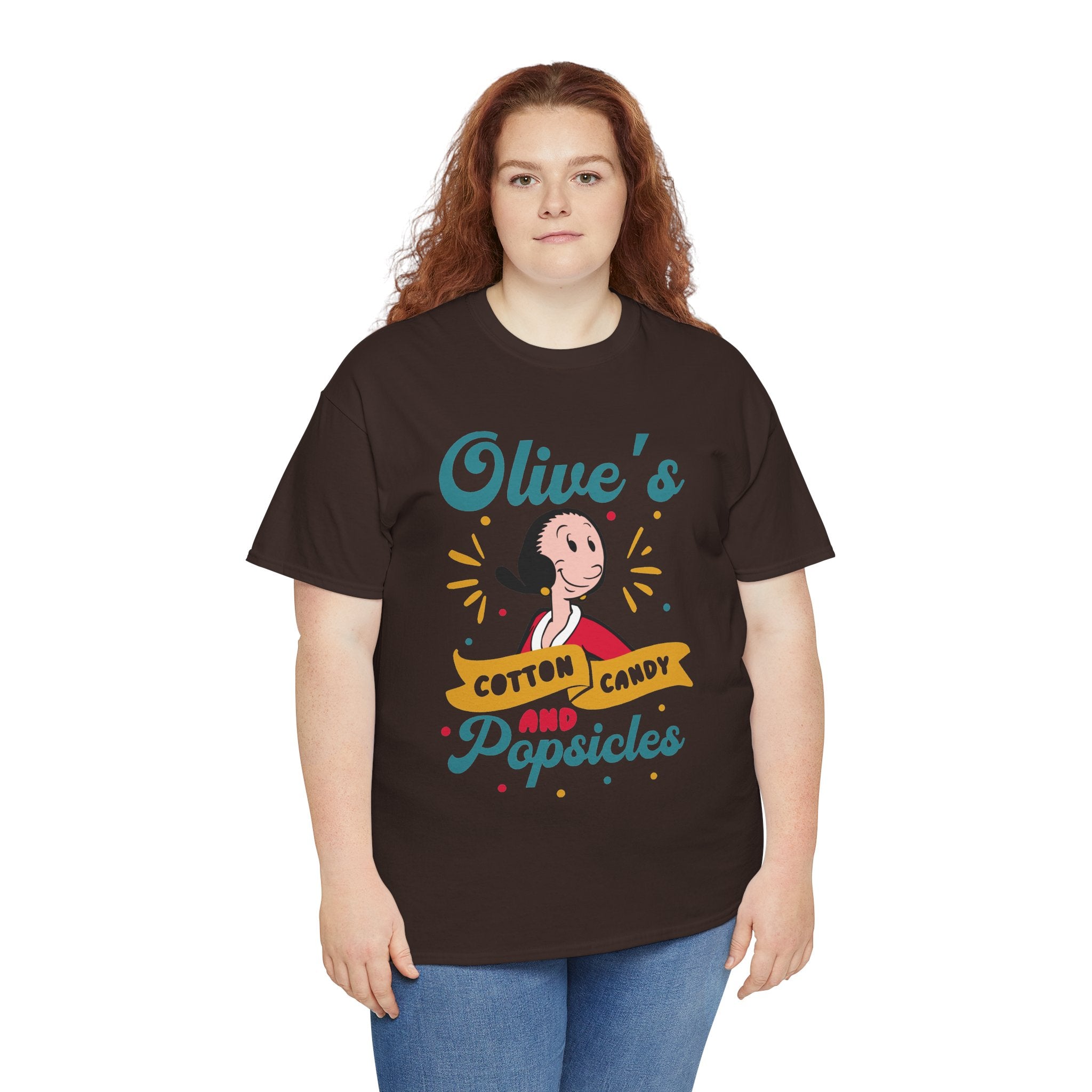 Cotton Candy and Popsicles Tee – Olive’s Retro Summer T‑Shirt
