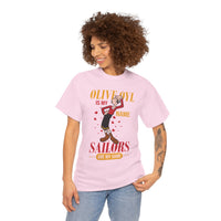 Popeye "Olive Oyl Is My Name, Sailors Are My Game" Graphic T-Shirt