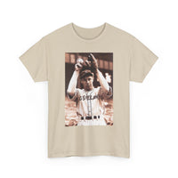 Vintage Cleveland Baseball Photo T-Shirt – Retro Player Graphic Tee