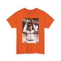 Vintage Cleveland Baseball Photo T-Shirt – Retro Player Graphic Tee
