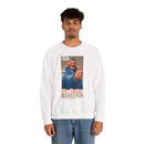 I Ran The Boston Marathon Drink Concession Sweatshirt - Funny Marathon Humor Crewneck