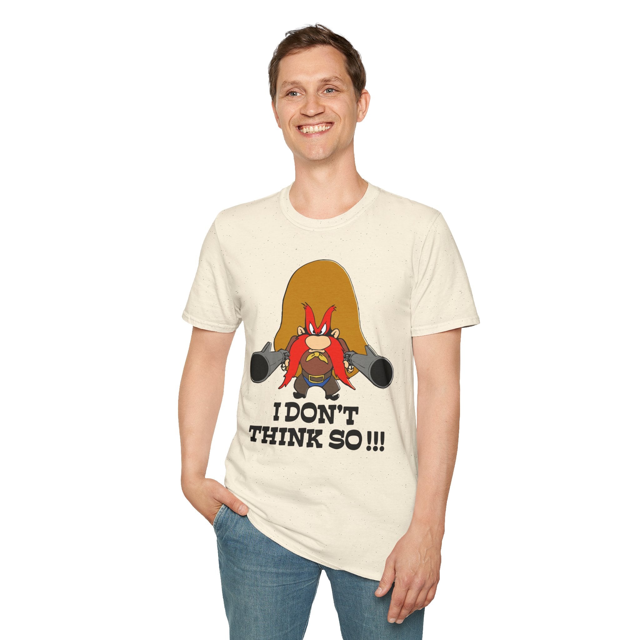 T-Shirt — Yosemite Sam “I Don't Think So!!!” Cartoon Graphic Tee