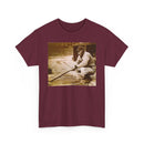 Vintage Baseball Photo T-Shirt – Retro Classic Baseball Player Tee