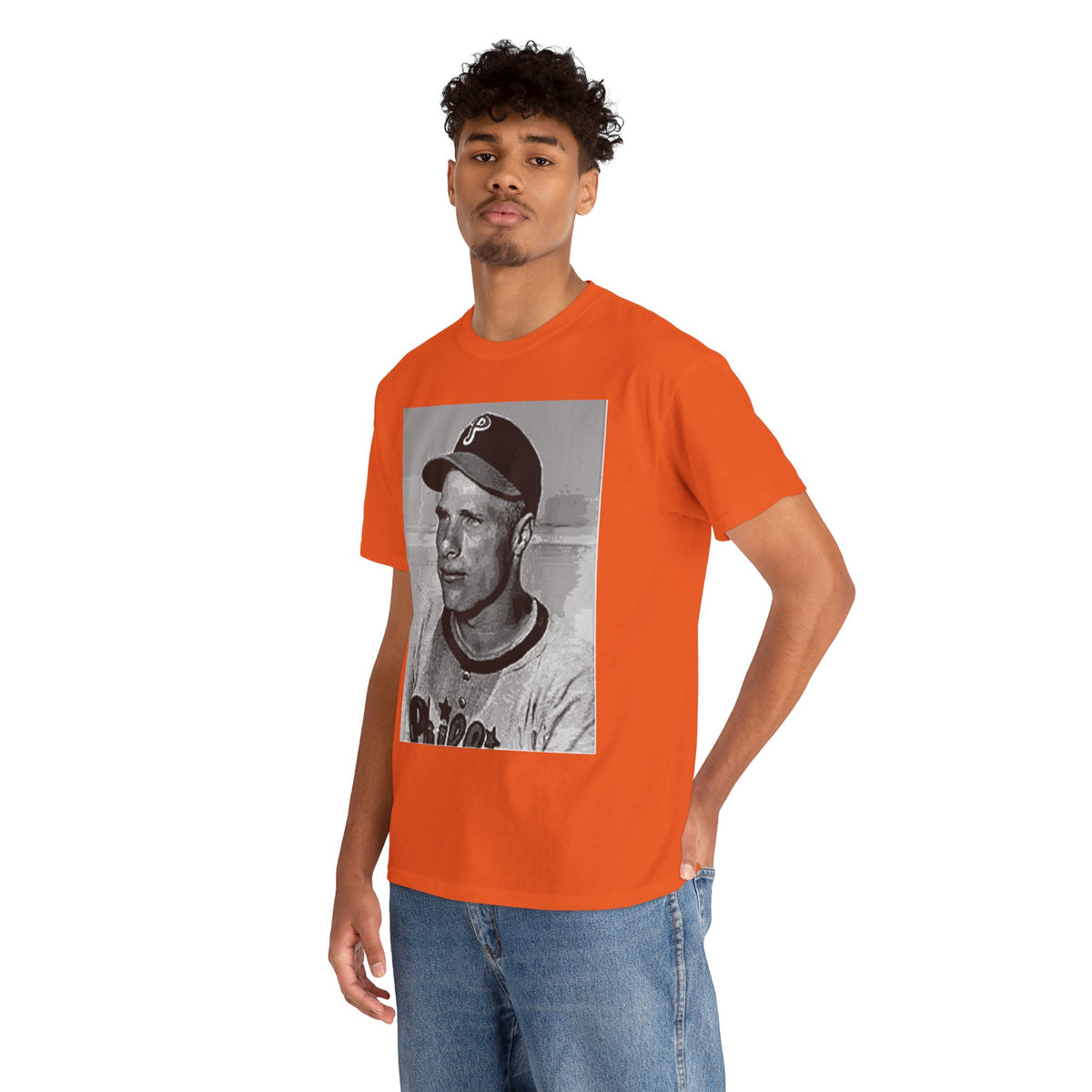 Vintage Philadelphia Phillies Baseball Photo T-Shirt – Classic Retro Fan Tee