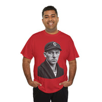 Vintage Baseball Player Portrait Tee
