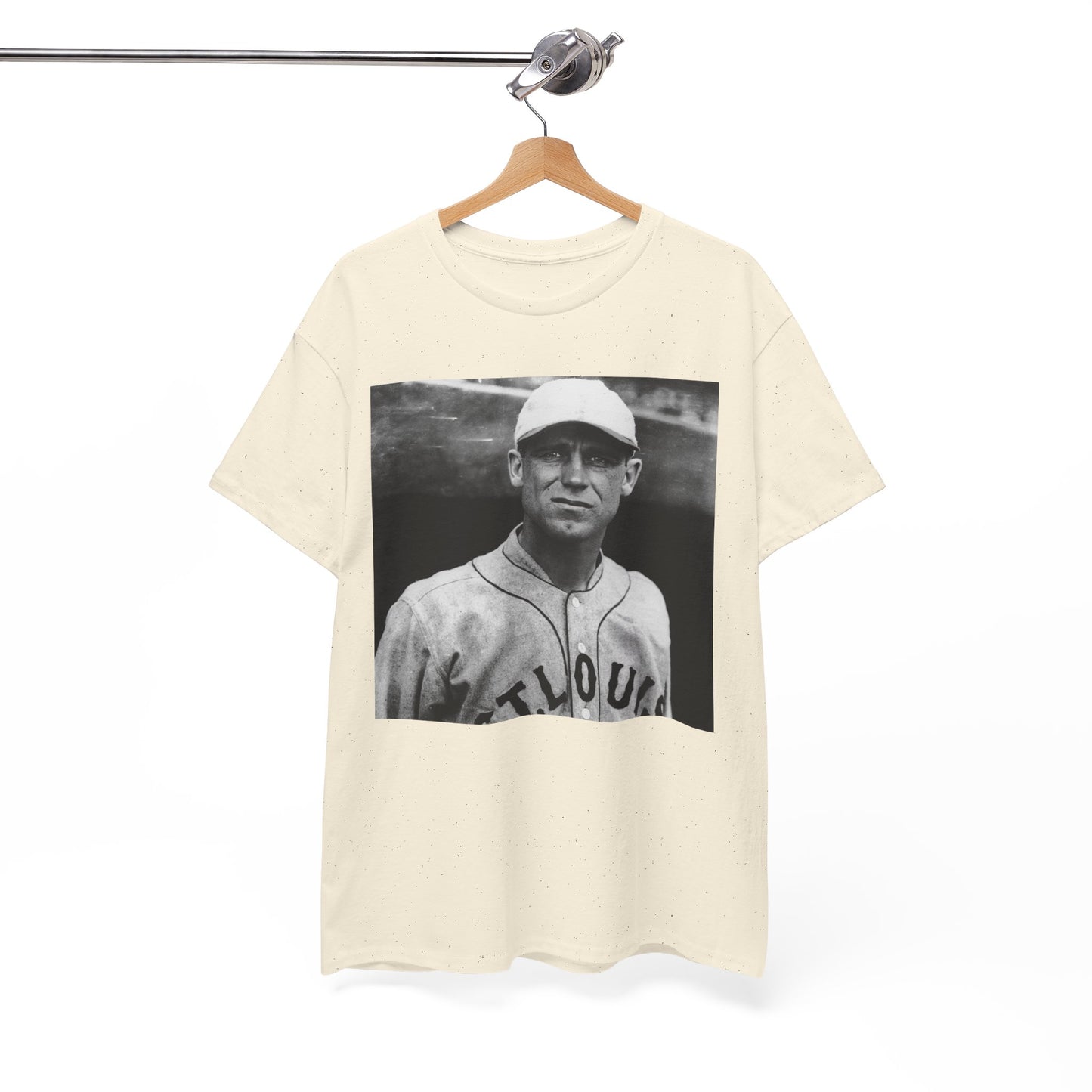 Vintage Baseball Player T-Shirt | Classic Sports Graphic Tee