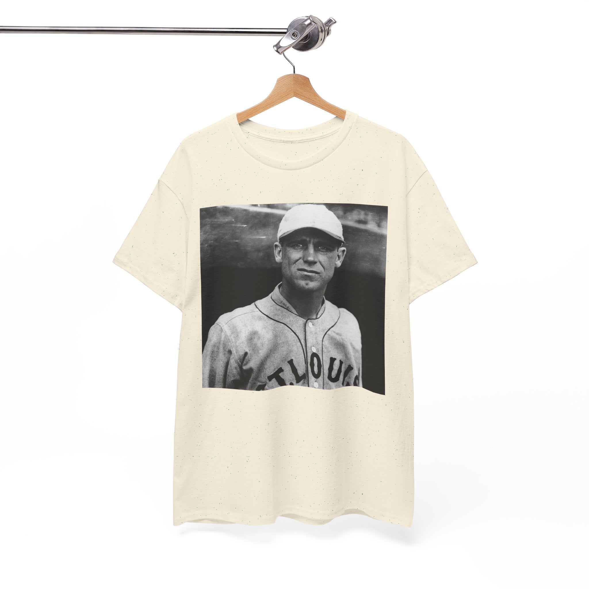Vintage Baseball Player T-Shirt | Classic Sports Graphic Tee