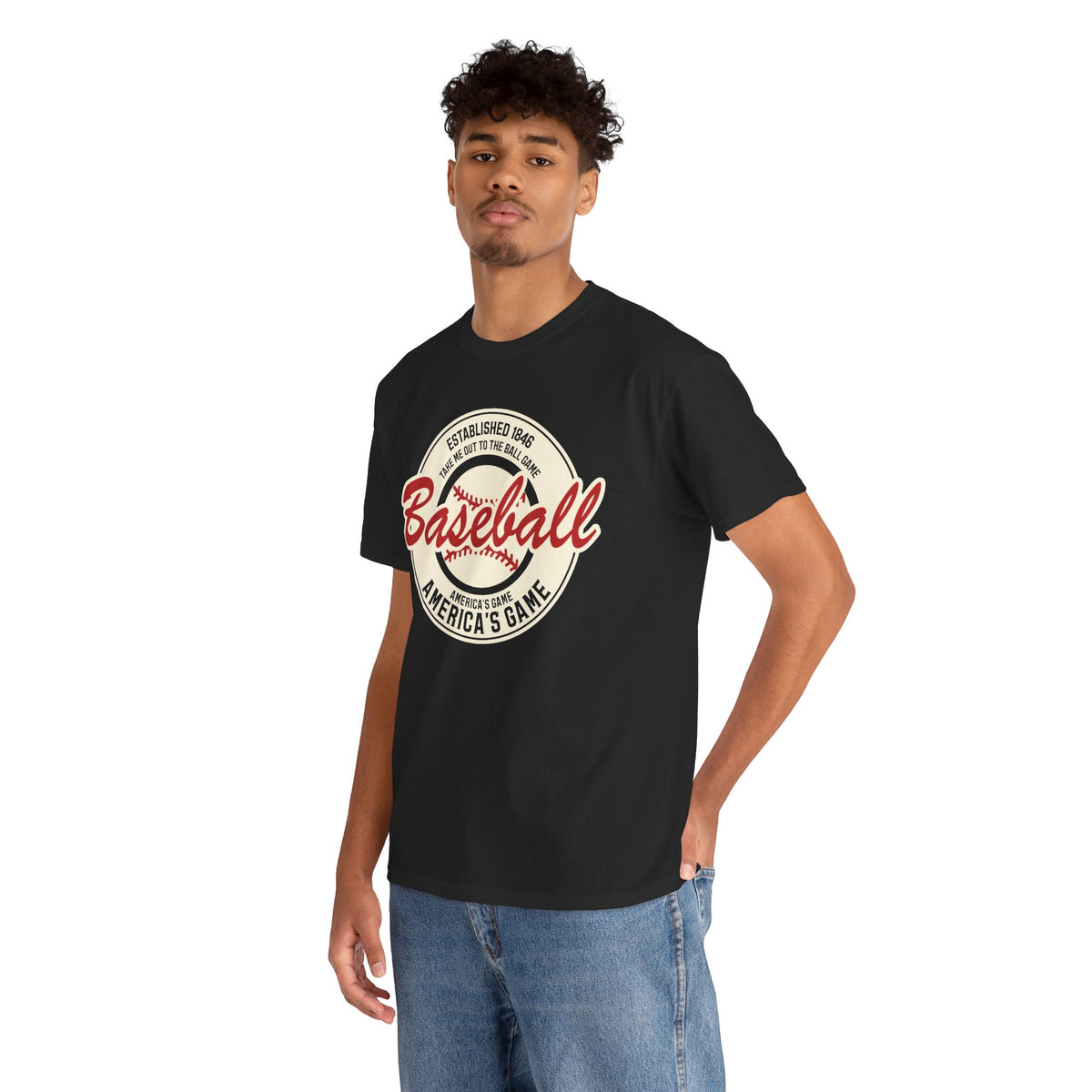 Take Me Out To The Ball Game T-Shirt — Vintage Baseball America's Game Graphic Tee