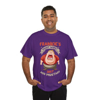Frankie's Kraut Wurst Funny Graphic Tee — "Just Add Mustard" Novelty T-Shirt
