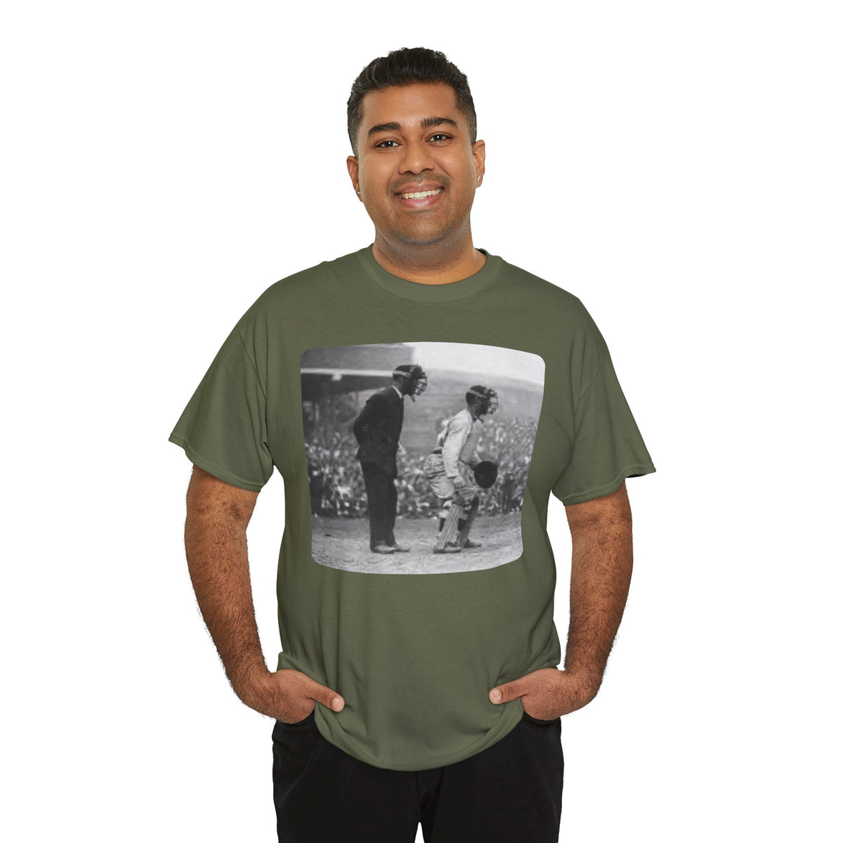 Vintage Baseball Photo T-Shirt – Classic Retro Sports Graphic Tee