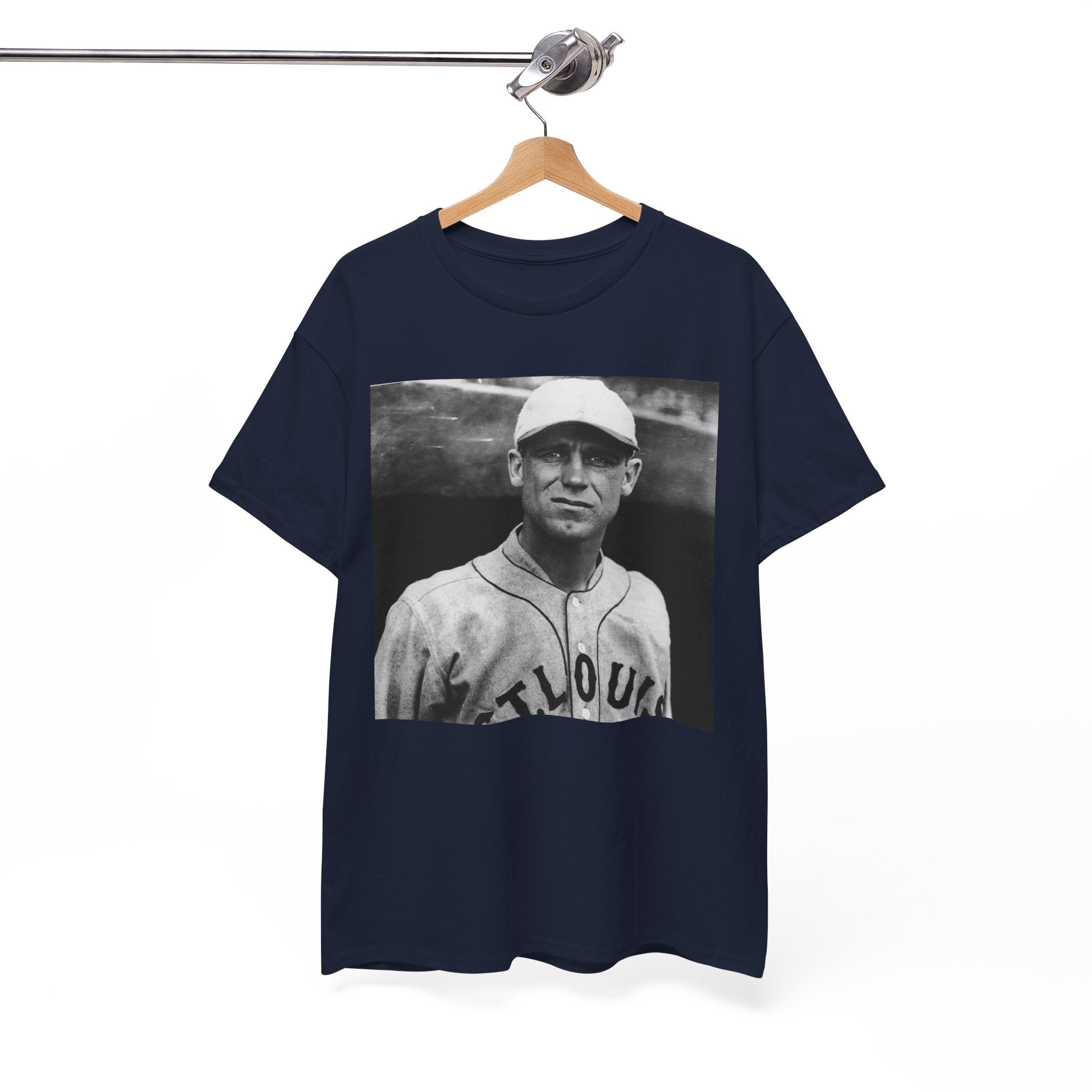 Vintage Baseball Player T-Shirt | Classic Sports Graphic Tee