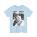 Vintage Baseball Portrait T-Shirt – Classic Retro Player Tee