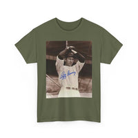 Vintage Babe Ruth Signed Photo T-Shirt — Retro Baseball Autograph Graphic Tee