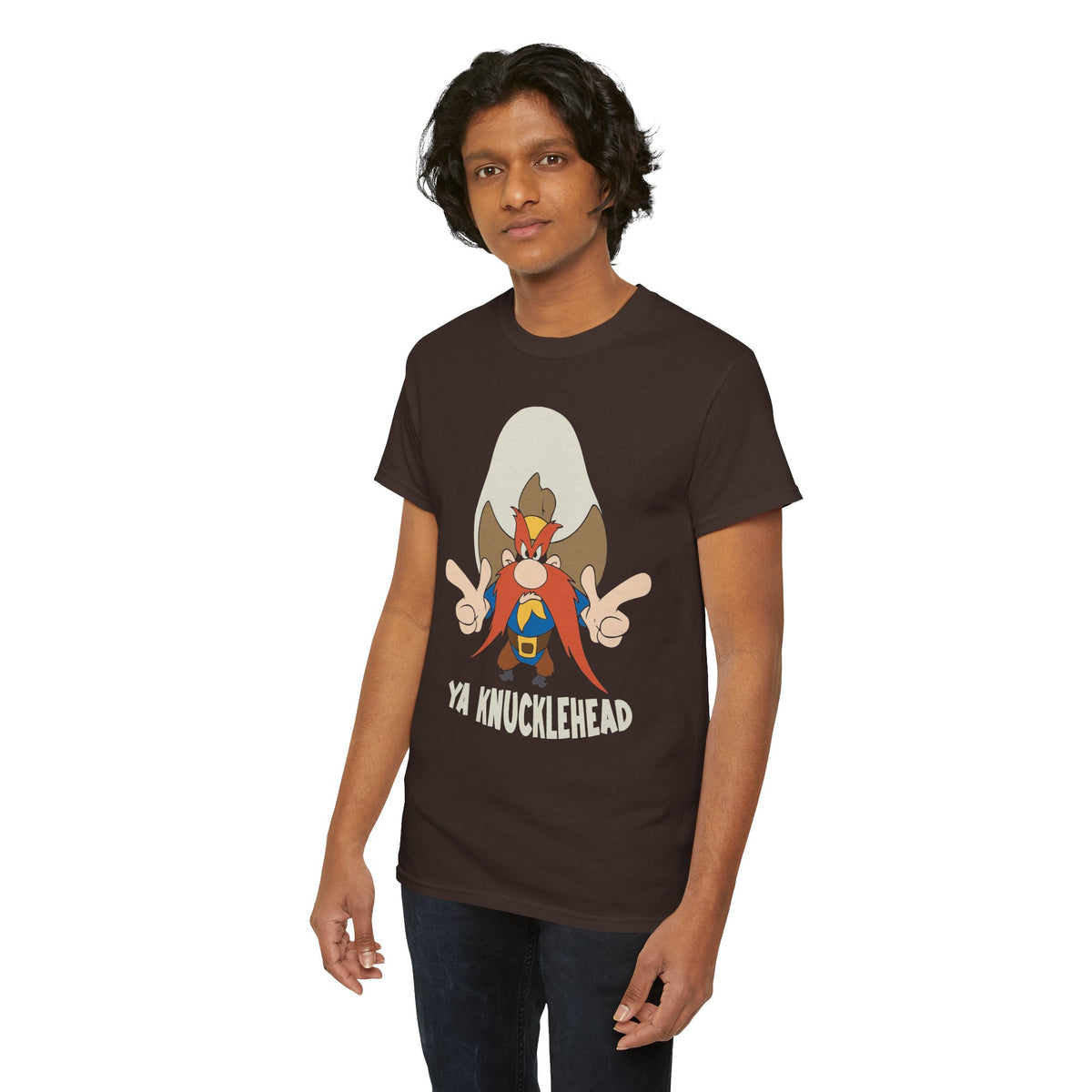 Yosemite Sam Ya Knucklehead T-Shirt — Funny Retro Cartoon Graphic Tee