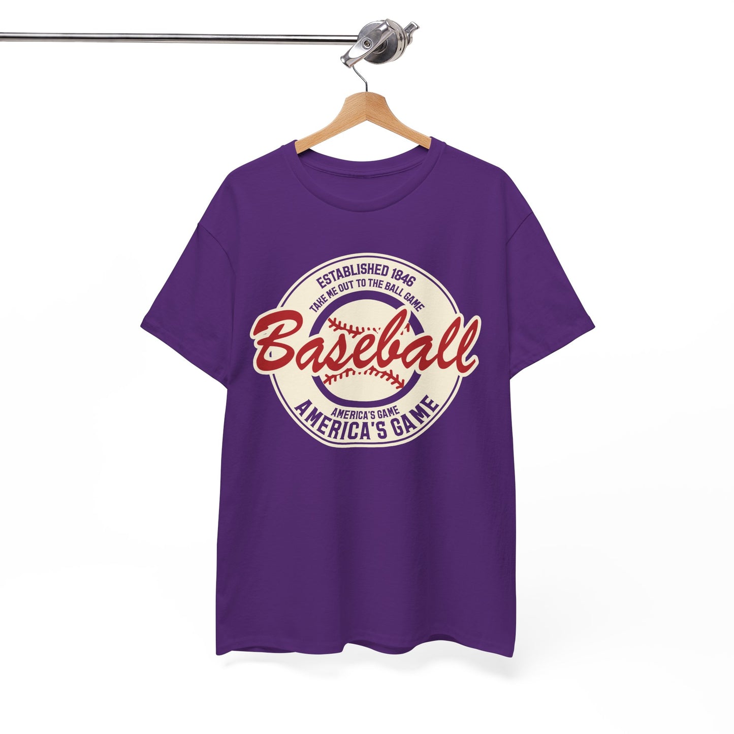 Vintage 'America's Game' Baseball T-Shirt — Retro Baseball Fan Tee