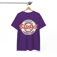Vintage 'America's Game' Baseball T-Shirt — Retro Baseball Fan Tee