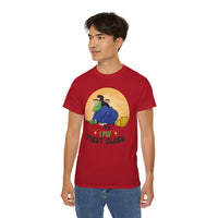 I Fly First Class — Funny Witch Halloween T-Shirt