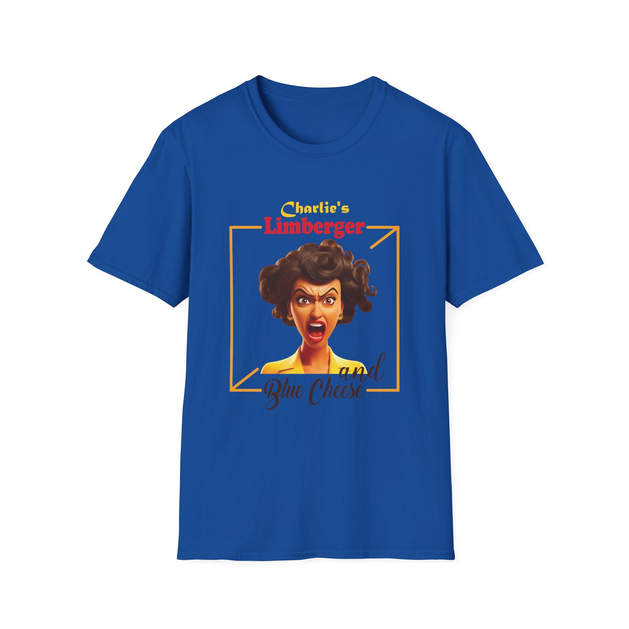 Charlie’s Limberger T-Shirt — Vintage Angry Cheese Graphic Tee