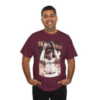 Vintage Cleveland Baseball Photo T-Shirt – Retro Player Graphic Tee