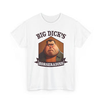 Big Dick's Horseradish T-Shirt — Funny Retro Condiment Logo Tee