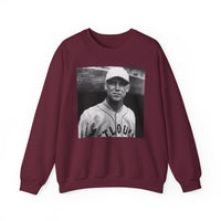 Vintage Baseball Player Sweatshirt - Classic Sports Graphic Crewneck