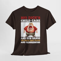 Funny 'Big Dick's Child Care' Graphic Tee — Novelty Dad Humor T-Shirt