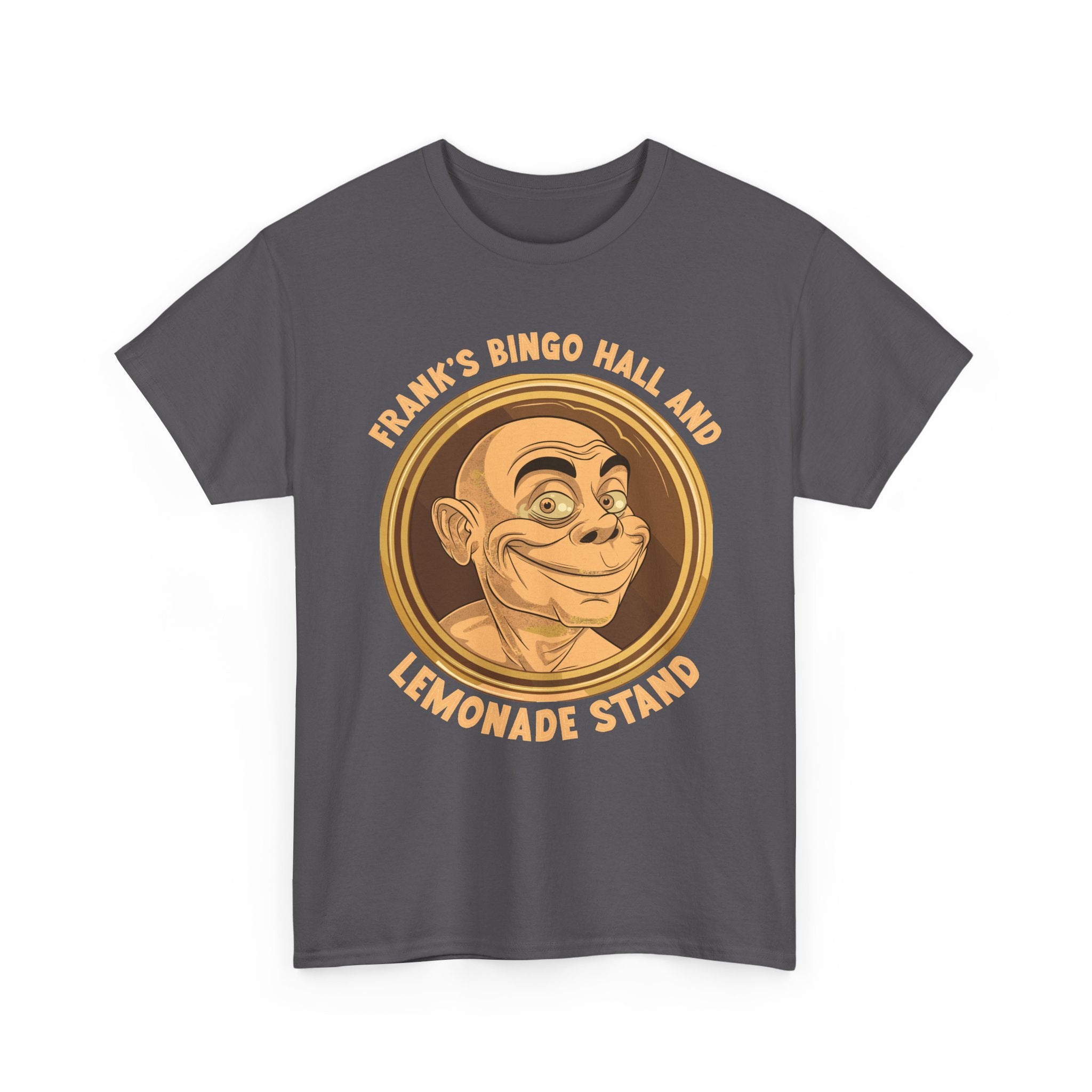 Frank’s Bingo Hall and Lemonade Stand T‑Shirt — Funny Bingo Hall Tee