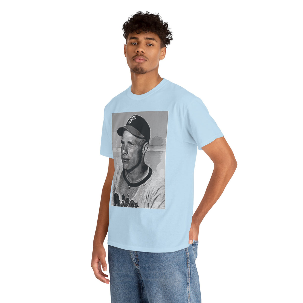 Vintage Philadelphia Phillies Baseball Photo T-Shirt – Classic Retro Fan Tee