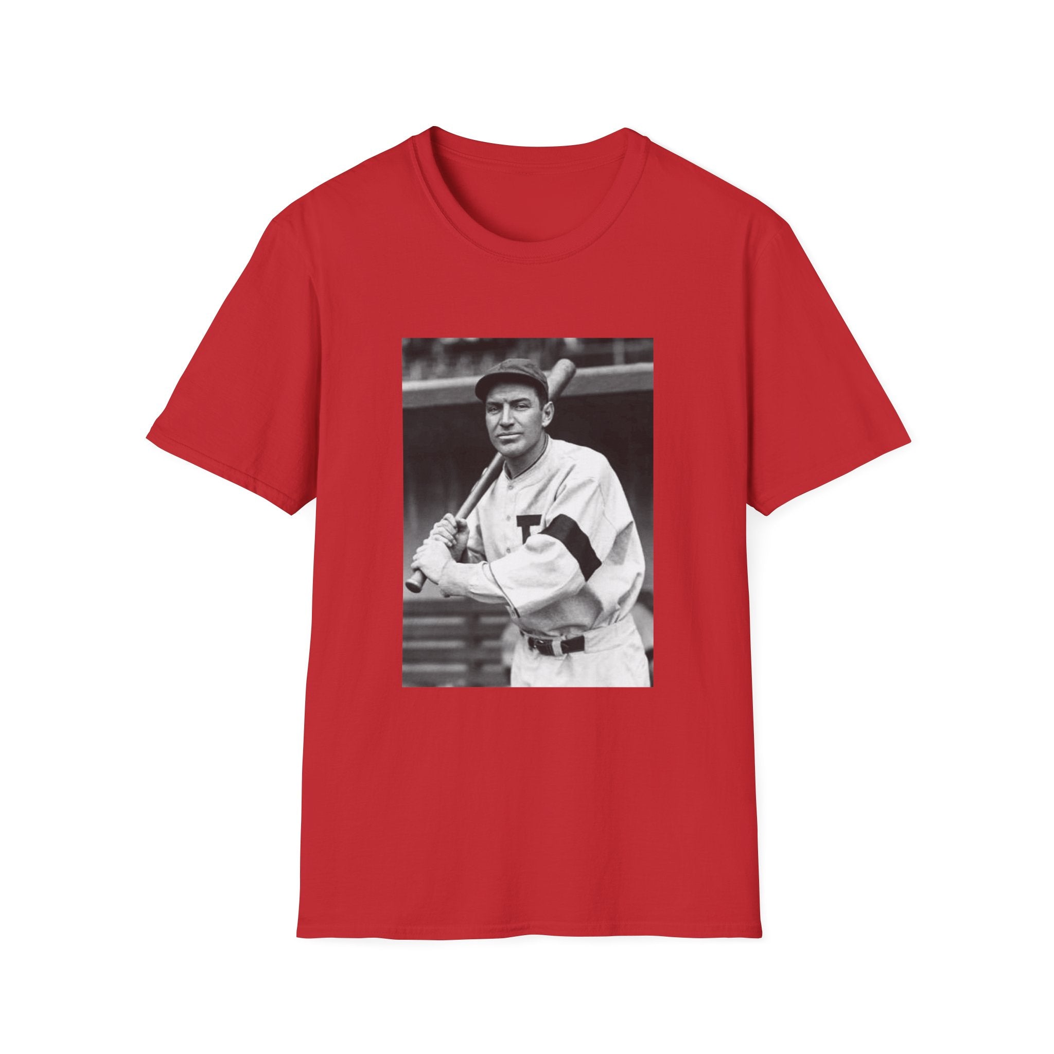 Vintage Baseball Player Photo T-Shirt