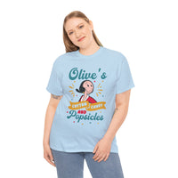 Cotton Candy and Popsicles Tee – Olive’s Retro Summer T‑Shirt
