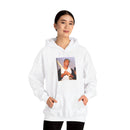 Photo Graphic Hoodie — Vintage Portrait Print Pullover