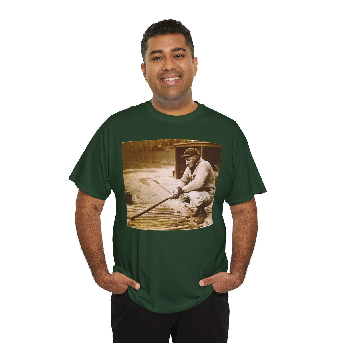 Vintage Baseball Photo T-Shirt – Retro Classic Baseball Player Tee