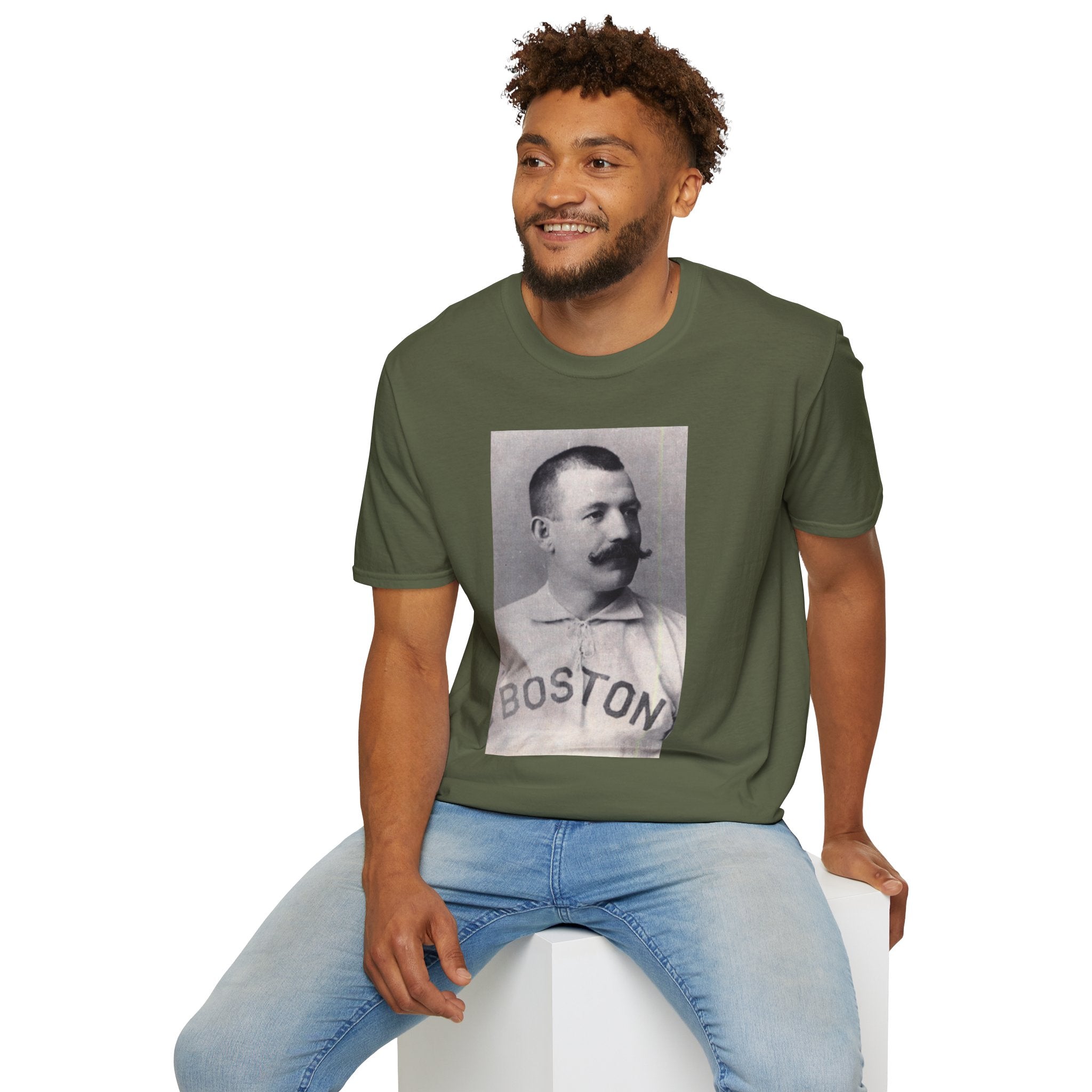 Vintage Boston Baseball Portrait T-Shirt