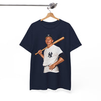 Vintage New York Yankees Baseball Player T-Shirt – Retro Batter Graphic Tee