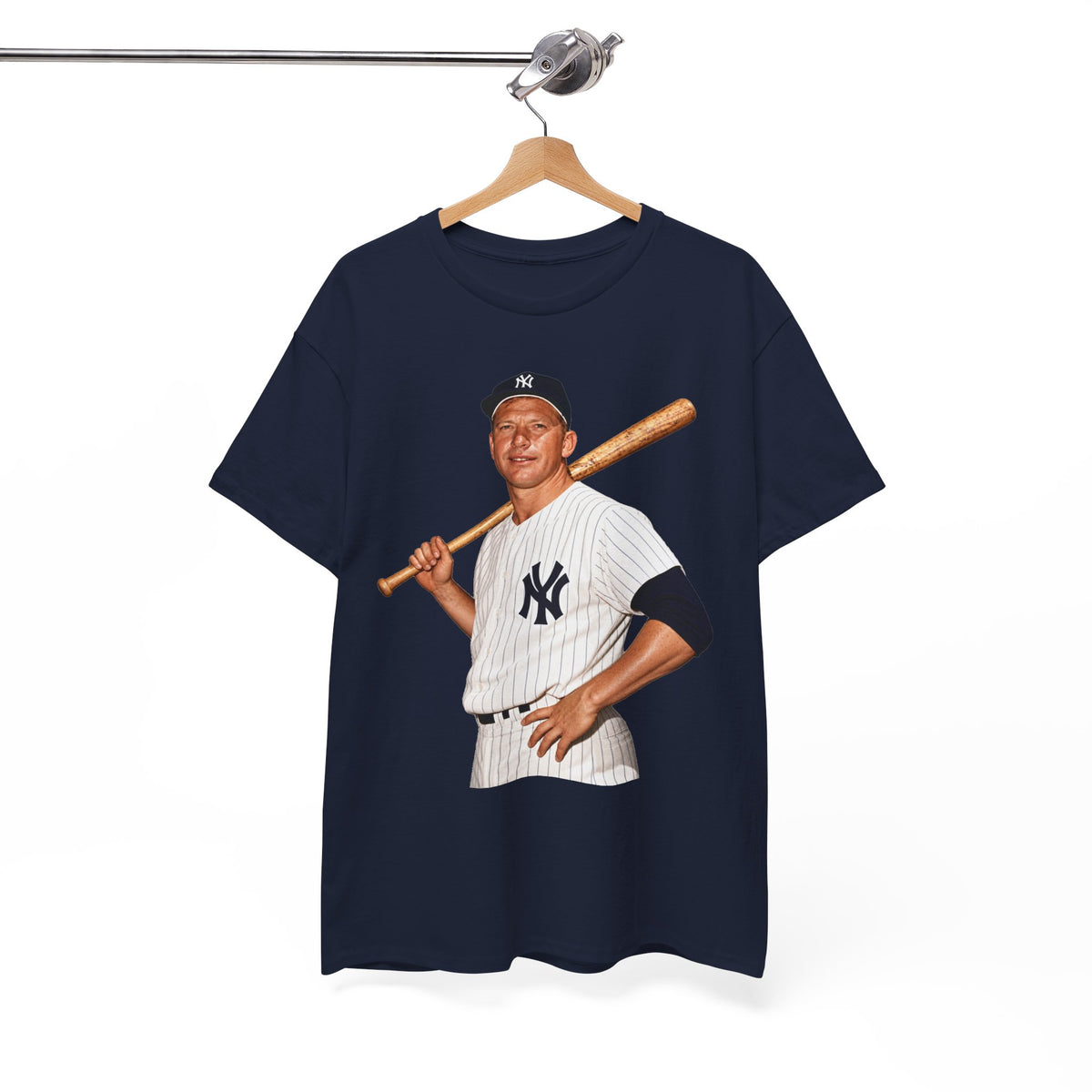 Vintage New York Yankees Baseball Player T-Shirt – Retro Batter Graphic Tee