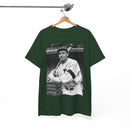 Retro Baseball Player T-Shirt - Old School Black & White Classic Legend Tee