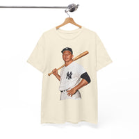 Vintage New York Yankees Baseball Player T-Shirt – Retro Batter Graphic Tee