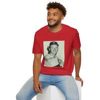 Vintage Baseball Photo T-Shirt — Signed Portrait Graphic Tee