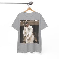 Vintage Detroit Baseball Photo T-Shirt — Retro Sports Legend Graphic Tee