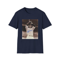 Vintage Baseball Photo T-Shirt — Iconic Signed Player Graphic Tee
